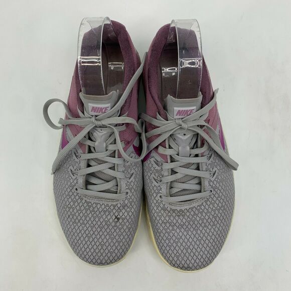 Nike Running Shoes Womens Size 8.5 Metcon 4 XD Athletic Training Gray True Berry - Picture 6 of 11